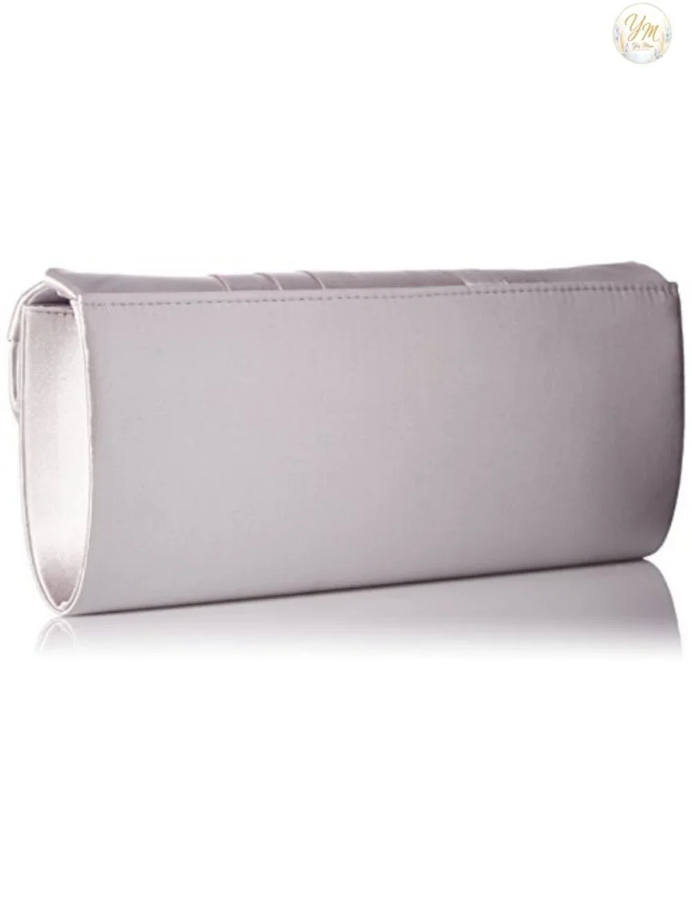 Satin Tuxedo Flap Evening Clutch Shoulder Bag Formal Bridal Purse